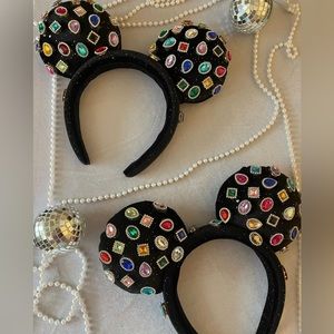 Gleam & Glimmer jewel Mickey ears